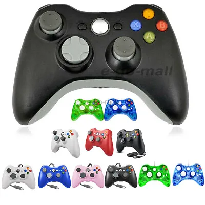 Wired Controller Gamepad Remote For Microsoft Xbox 360 Window 7 8 10 11/Wireless • $26.59