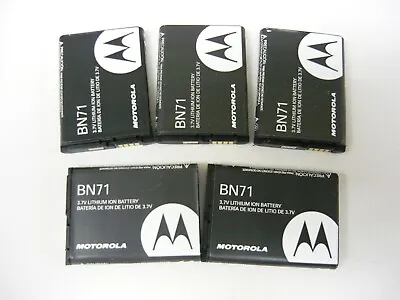 5x Motorola Bn71 Snn5836a Battery For Barrage V860 Qa1 Karma Qa30 Quantico W845 • $10.99