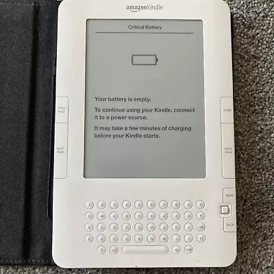 Amazon Kindle Keyboard 2nd Generation EReader D00701 AS IS NOT WORKING • $13.99