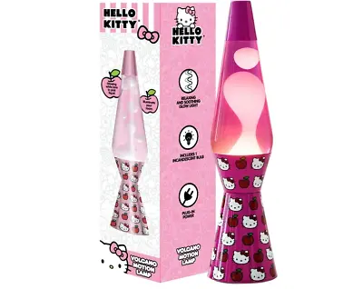 Hello Kitty 16” Lava Motion Volcano Lamp Pink Wax In Pink Liquids Perfect Gift • $27.18