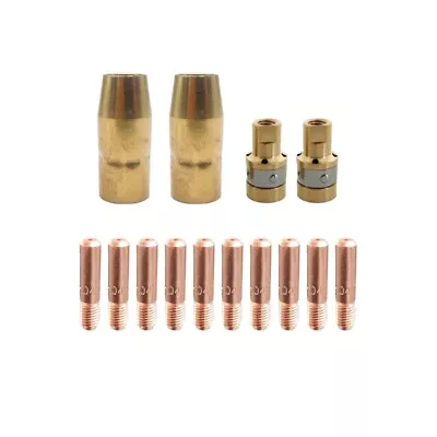 14 Pcs Consumable Parts Kit .045 For MIG Gun Fit Miller Millermatic 140 • $22.99