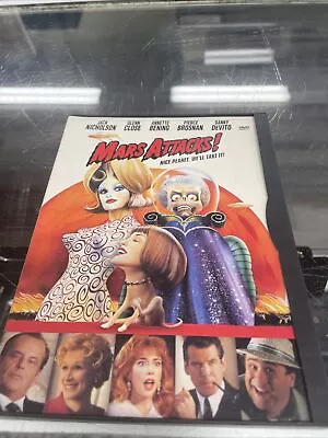 Mars Attacks (DVD 1997 Standard & Letterbox) Jack Nicholson Glenn Close USED • $3.50