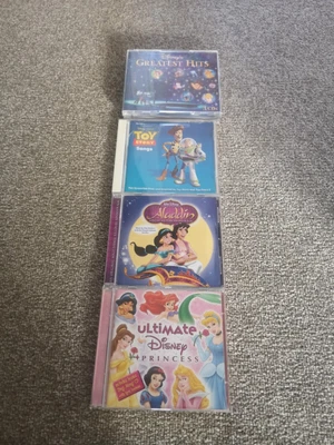£6 • Buy Disney Greatest Hits, Ultimate Disney Princess, Toy Story Songs, Aladdin, 7 CDs.