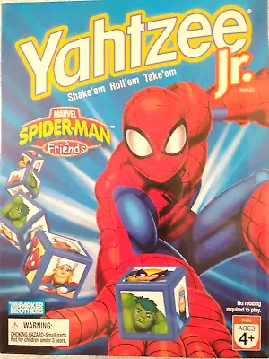 Yahtzee Jr Spiderman And Friends Game • $10.59