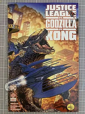 Justice  League Vs Godzilla Vs Kong #1 Cover A NM • $15