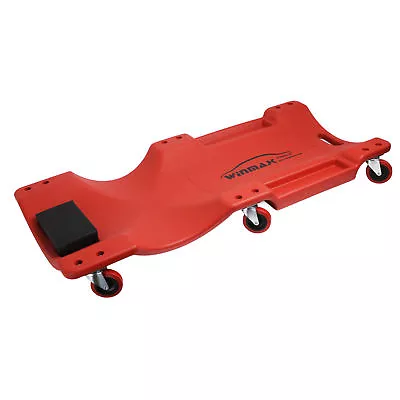 40 Inch Low Profile Red Creeper Garage Plastic Rolling Car Repair Mechanic Cart • $41.83