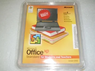 Microsoft Office XP Standard Version 2002 For Students And Teachers-SealedRetail • $59.99