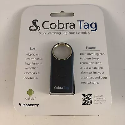 $12.23 • Buy *NEW* COBRA Tag BT225 Bluetooth 2-Way Communication/Alarm Tag For Android 