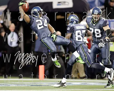 Marshawn Lynch Seattle Seahawks NFL Signed 8X10 Print Photo Poster Autograph RP • $16.99