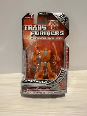 Autobot Wheelie CHUG Classics Legends Universe 2 Transformers New Sealed  25th • $15.99