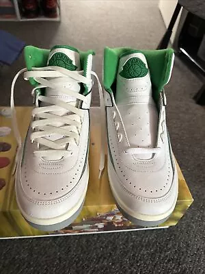 Size 9 - Jordan 2 Retro Lucky Green • $95