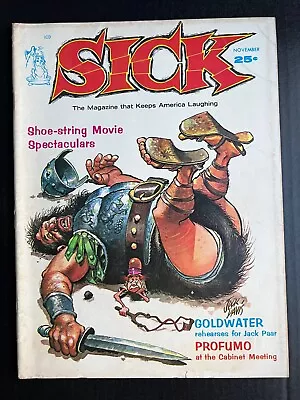 SICK MAGAZINE #24 November 1963 Vintage Humor Spoof Mad • $29.99