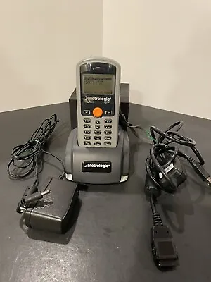 Metrologic SP5500 Optimus S Barcode Reader/Data Collector W Power Supply Cradle • $149
