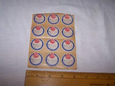 Vintage VAN CAMP HARDWARE Price Stickers INDIANAPOLIS INDIANA - Lot B • $12