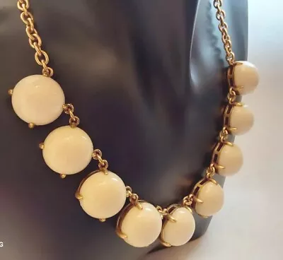 J.Crew Necklace Beige Bubble W/ Accents Cpics C+ Items Follow Me 4 More • $17.77