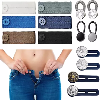 14PCS Waistband Extenders Set For Pregnancy Pants/Jeans/Men/Women • $20.56