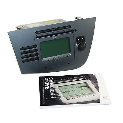 Car Radio MP3 Radio With CD Player 1P1035186B Seat Leon 1P • $163.96