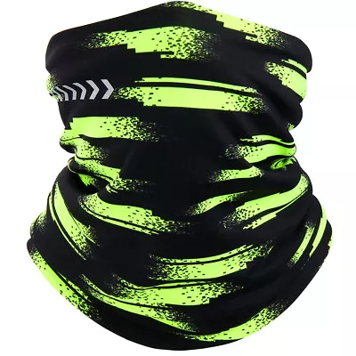 Fleece Neck Warm Winter Neck Gaiter Ski Tube Scarf Cold Weather Face Mask Cover • $4.99