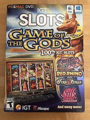 IGT Slots Game Of The Gods 2015 Masque PC Casino And Card Games PC & MAC 2015 • $5.99