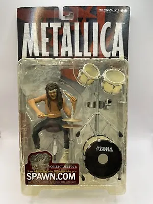 McFarlane Toys Metallica Lars Ulrich Harvesters Of Sorrow Action Figure 2001-NIB • $49