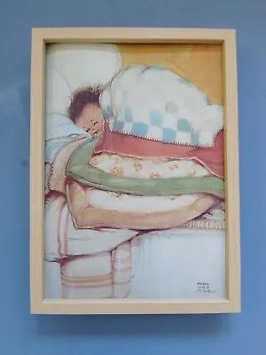 Mabel Lucie Attwell Print 'Pleasant Dreams' FRAMED PICTURE • £22