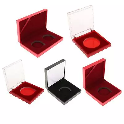 Display Box Collectibles Storage Box Medal Presentation Box Coin Display Case • £5.99