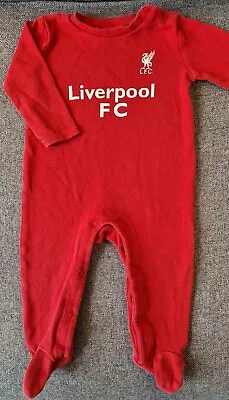 £3 • Buy Unisex Baby LFC Liverpool Football Club Sleepsuit Romper 6-9 Months (702)