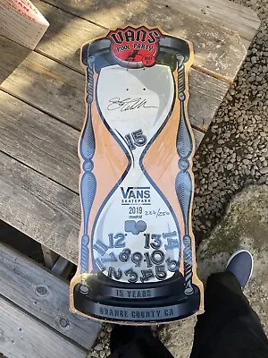 Autographed Vans 2019 Pool Party Deck.  Last Vans Pool Party • $100