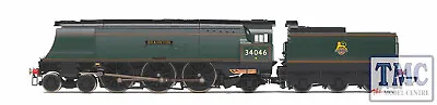 R30114 Hornby OO Gauge BR West Country Class 4-6-2 34046 'Braunton' - Era 4 • £238.78