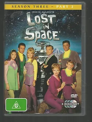 LOST IN SPACE - SEASON 3 PART 2 - Australian Import - UK-COMPATIBLE DVD (3-DISC) • £16.99