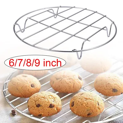 Air Fryer Accessories Bakings Tray Racks Cooking Barbecue Holder Drain Rack Home • $11.19