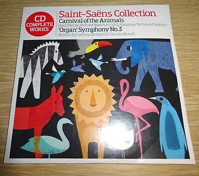 NEW SEALED CD -Saint-Saens - Carnival Of The Animals + Organs Symphony 3 (2012) • £4.49