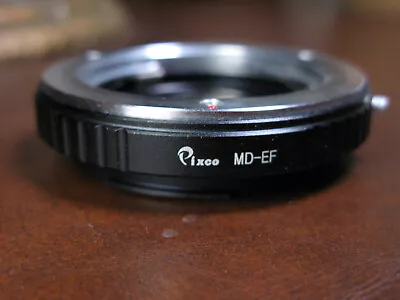 MD-EF Optical Glass Adapter For Minolta MD To EOS EF Mount PIXCO • $28