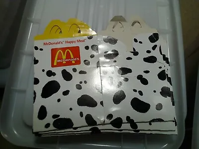 101 Dalmatians - Walt Disney - 1996 McDonalds Unused Happy Meal Box       Box18 • £3