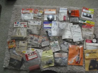 Assorted Lot Of 45 Packs RC Parts Horns Hardware Much More  NIP • $99
