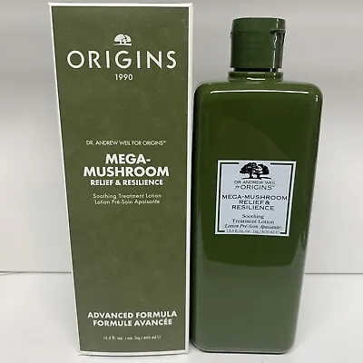 $24.50 • Buy Origins Mega Mushroom Relief & Resilience Soothing Treatment Lotion 13.5oz/400ml
