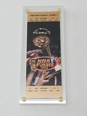 1998 Chicago Bulls NBA Finals Game 1 Souvenir Ticket Michael Jordan's Last Dance • $49.99