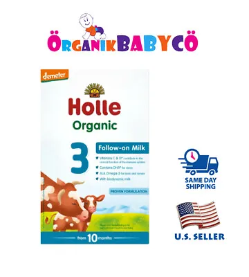 Holle 3 BIO Organic Baby Formula After 10 MONTHS 600g FREE Shipping! • $88.89