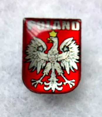 POLAND - Coat Of Arms / Crest - PIN BADGE • £4.99