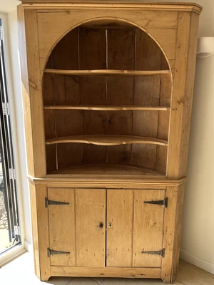 £100 • Buy Beautiful Antique Pine Corner Unit.