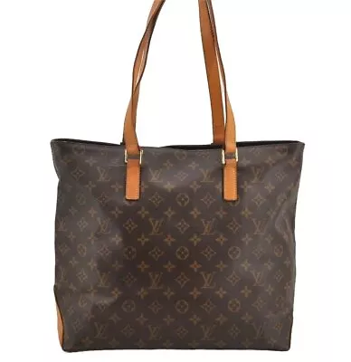 Authentic Louis Vuitton Monogram Cabas Mezzo Shoulder Tote Bag M51151 LV 6150I • $2.25