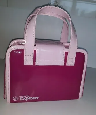 Leapfrog Leapster Explorer Pink Fashion Handbag Case • £7.50