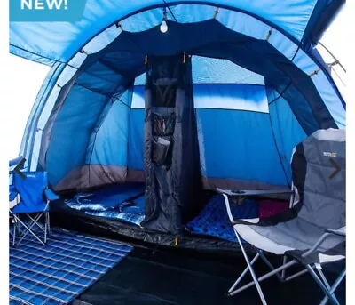 £300 • Buy Regatta Karuna 6-Person Versatile Family Size Tent - Blue