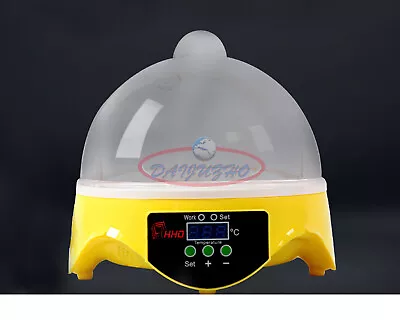 One 7 Egg Mini Automatic Digital  Micro Incubator Home Chicken Duck Bird Hatch • $76.54