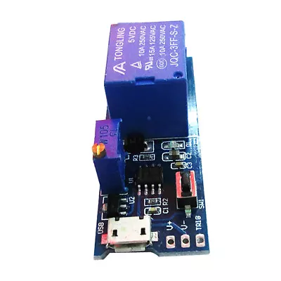 £5.09 • Buy Relay Module 5V-30V Power   Delay Timer Control Micro USB For  