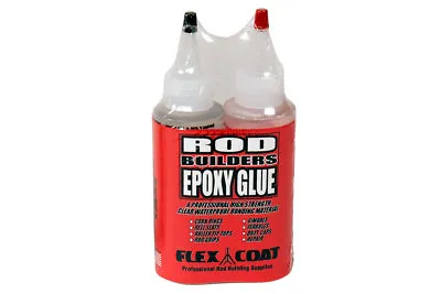 Flex Coat Rod Building Epoxy Glue - Pick Size -Free Shipping • $27.95