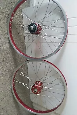 Ukai He Shinny Box Old School Bmx Rims 20in With Suntour Hubs  • $1000