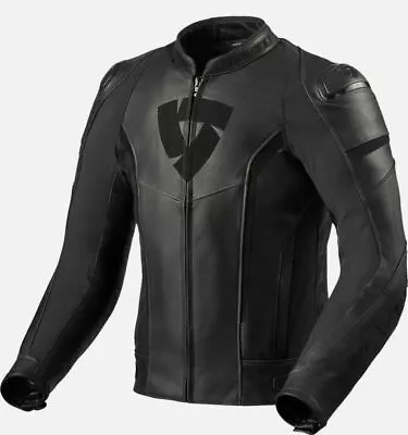 Revi't Mens Leather Motorcycle MotoGp Jacket Motorbike Rider Racing Sport Jacket • $161.78