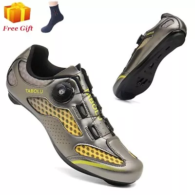 Cycling Shoes Breathable Sports Shoes Men's Women's Racing Road Bike Shoes  • $50.40