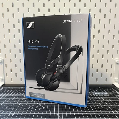 $134 • Buy Sennheiser HD 25 Over Th Ear Professional DJ Headphones - Black